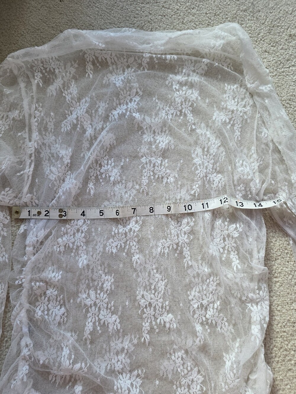 Floral Lace Style Long Sleeve - Picture 5 of 5